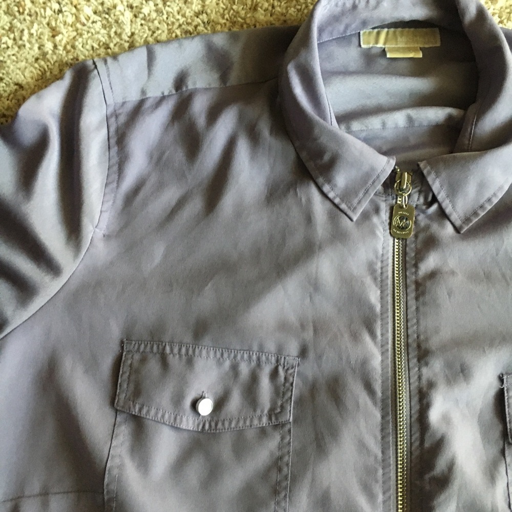 Michael Kors lilac zip up!
